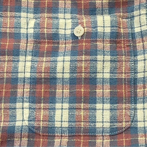 Falls Creek Men's Shirt Size Small Short Sleeve Button Up Textured Plaid NWT - Picture 4 of 11